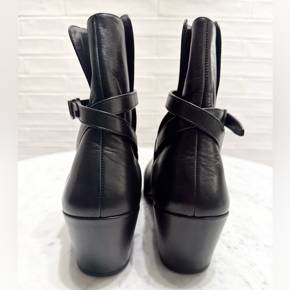 Saint Laurent Leather Ankle Boots - Picture 4 of 8